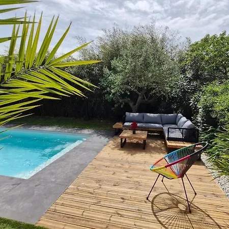 Nyaraló Les Nouettes Bleues - Maison 4 Etoiles- 3 Chambres - Piscine & Plage Les Sables-dʼOlonne