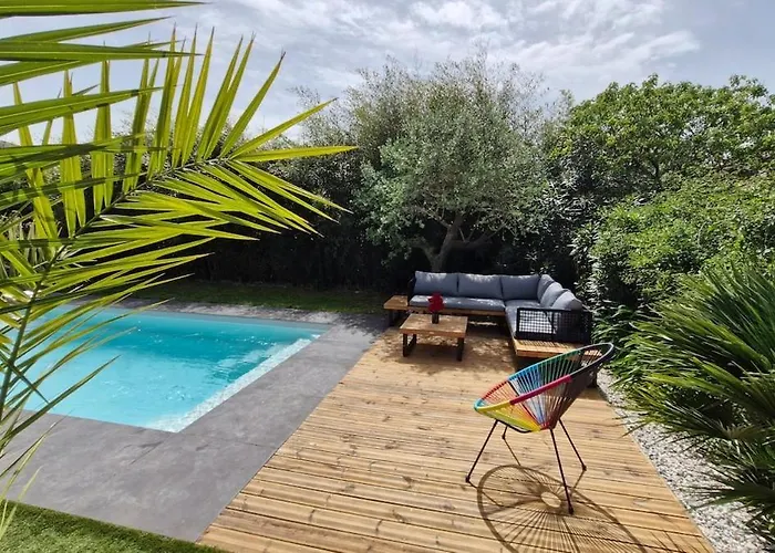 Nyaraló Les Nouettes Bleues - Maison 4 Etoiles- 3 Chambres - Piscine & Plage Les Sables-dʼOlonne